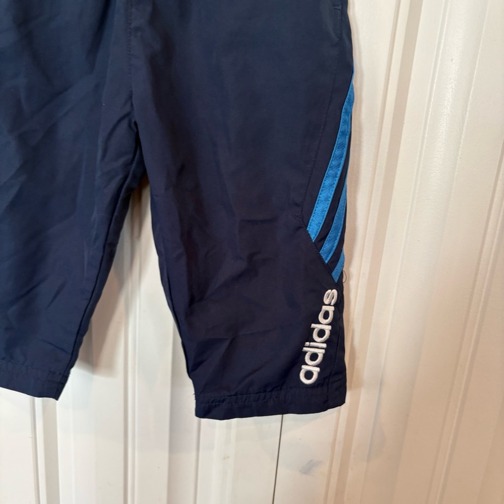 Adidas Blue Windbreaker Pants Size 12‎ Months - Picture 3 of 6